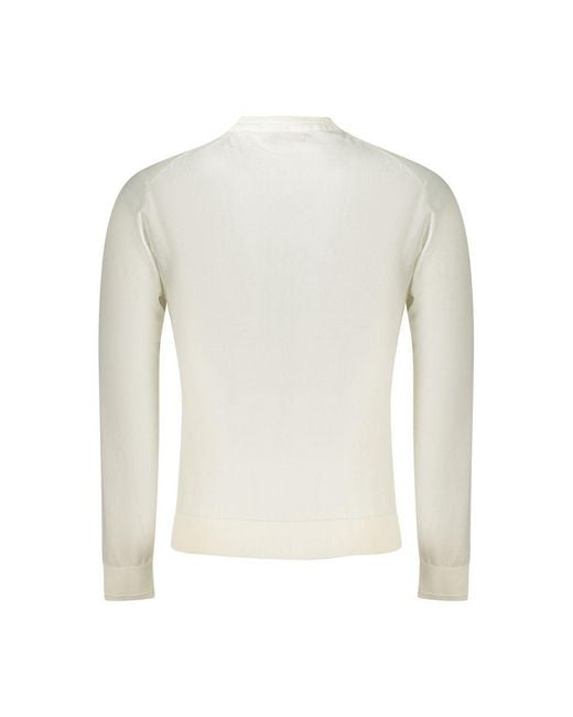 Napapijri White Cotton Men Shirt for men