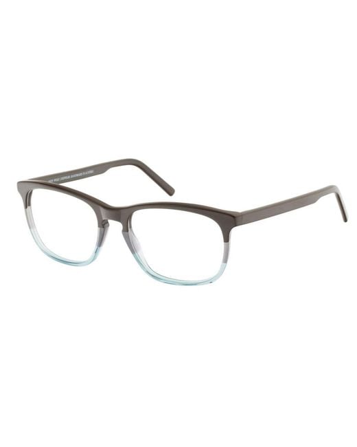 Andy Wolf Brown Multicolor Acetate Glasses (frames) for men