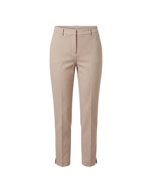 Trussardi Natural Beige Viscose Pants