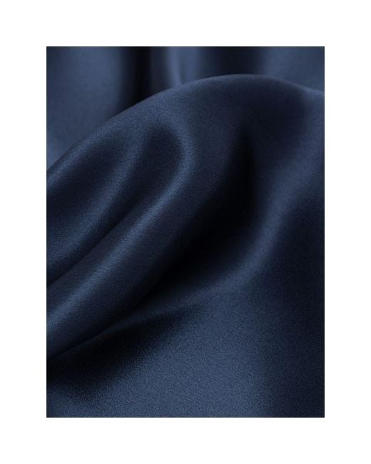 Dolce & Gabbana Blue Silk Pocket Square for men