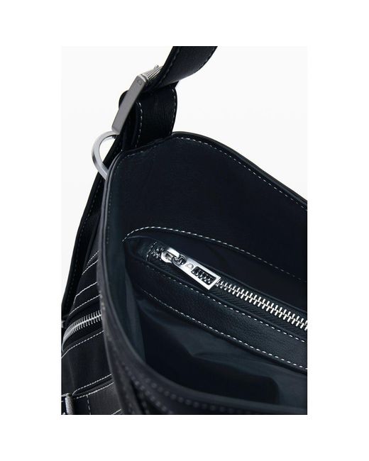 Desigual Black Nero Polyurethane Shoulder Bag