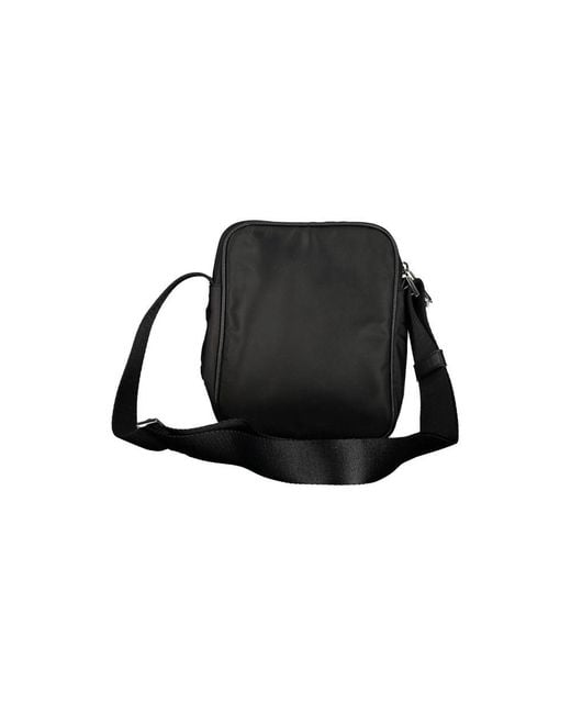 Calvin Klein Black Polyester Shoulder Bag for men