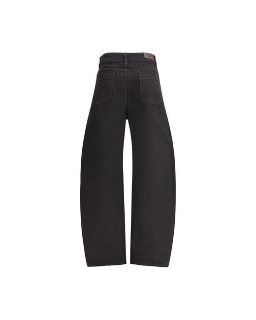 Lemaire Black Barrel Pants