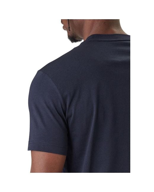 EA7 Blue Cotton T for men