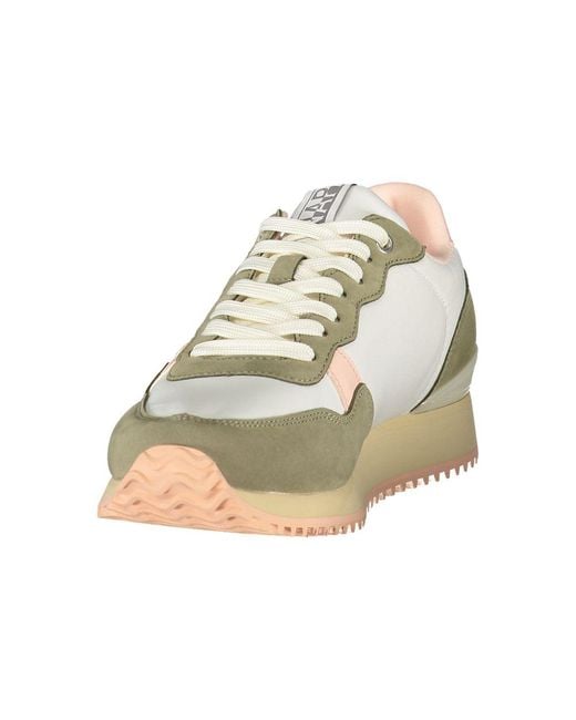 Napapijri Metallic Bianco Polyester S Sneaker