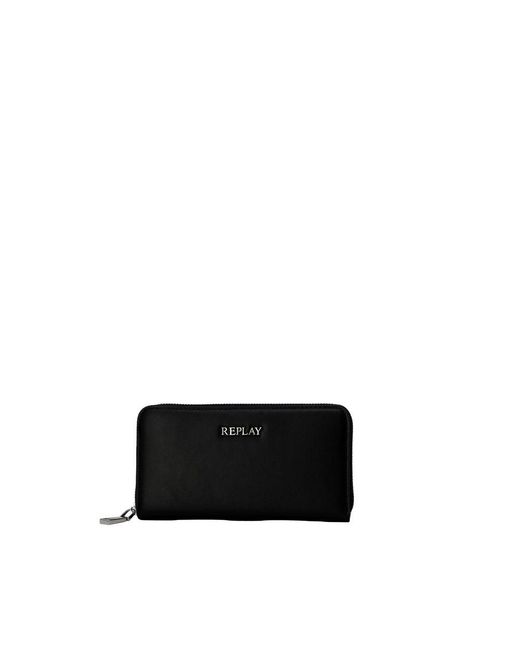 Replay Black Polyethylene Wallet