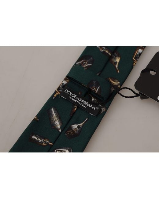 Dolce & Gabbana Black Elegant Silk Designer Bow Tie for men