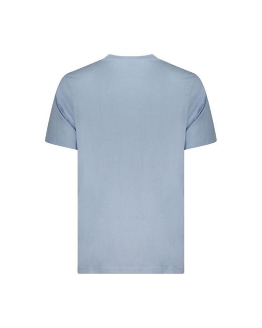 Converse Blue Azzurro Cotton Mens T for men
