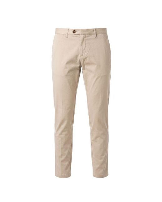 Trussardi Natural Beige Cotton Men Pants for men