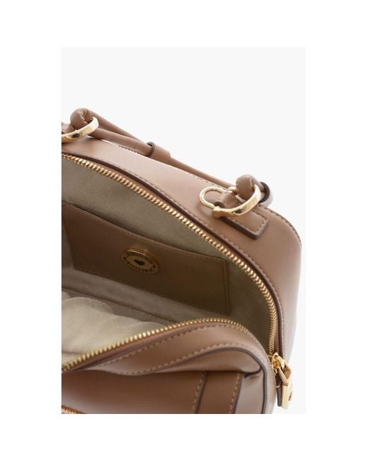 Moschino Brown Polyethylene Tote Bag