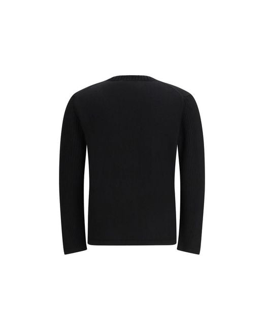Prada Black Wool Sweatshirt for men