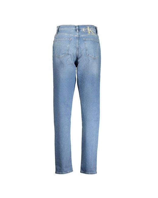 Calvin Klein Blue Straight Jeans