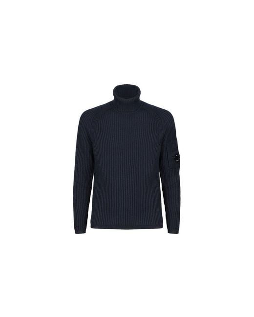 C P Company Blue Turtlenecks for men