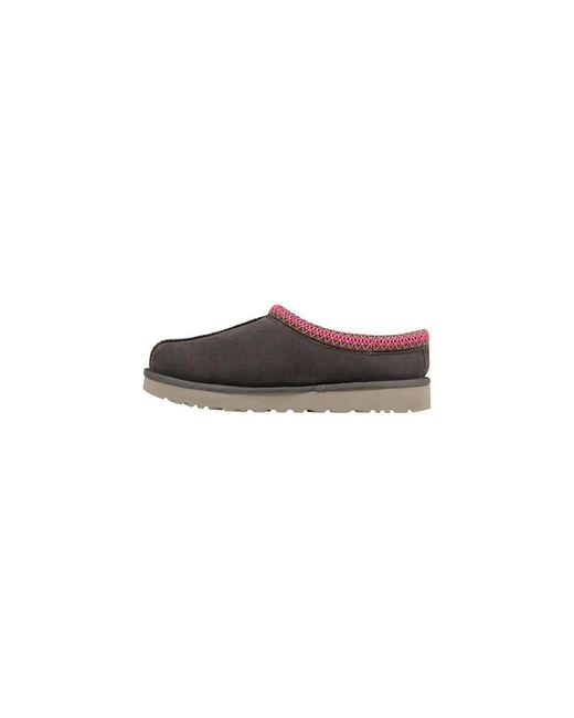Ugg Multicolor Gray Leather Ankle Boots