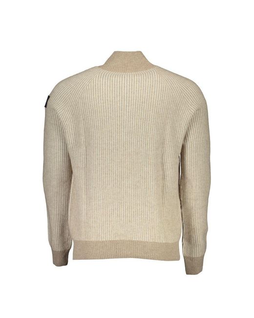 North Sails Natural Wool Sweater for men