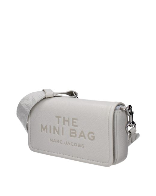 Marc Jacobs Gray Leather Crossbody Bag