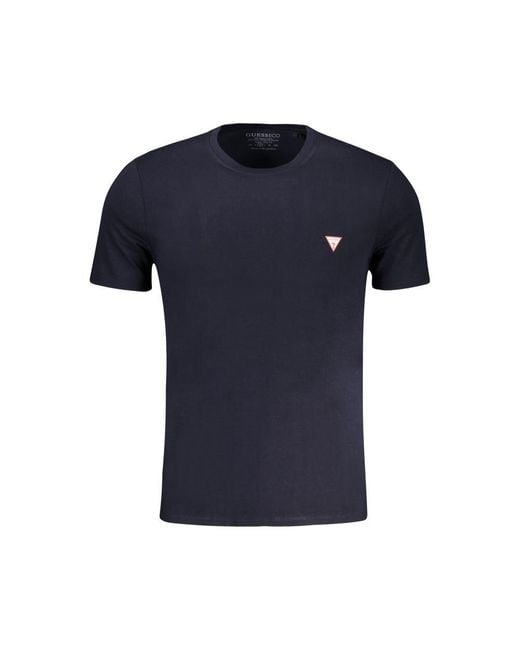 Guess Blue Cotton T for men