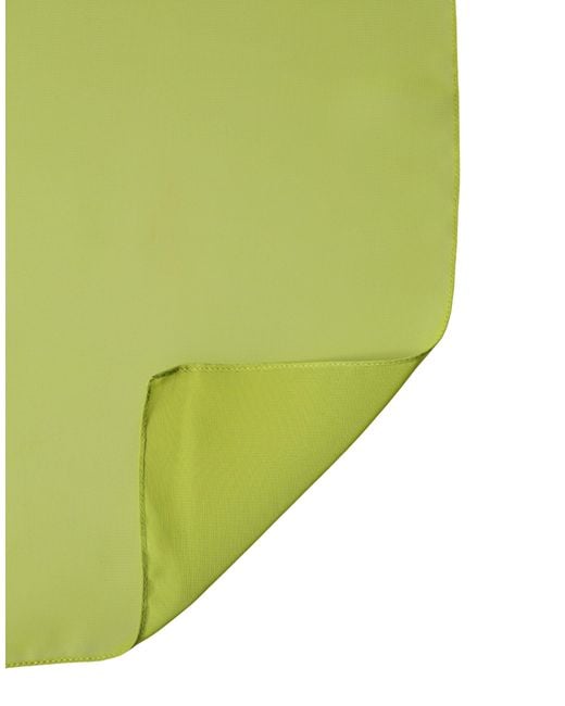 Dolce & Gabbana Green Neck Wrap Shawl Foulard 131Cm X 99.5Cm Scarf