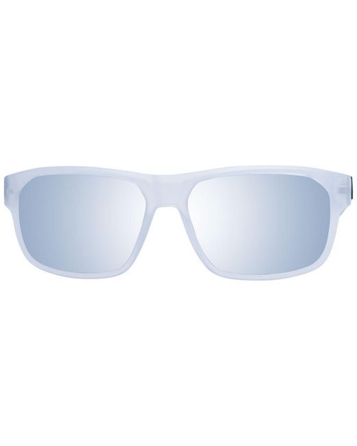 BMW Blue White Plastic Sunglasses for men