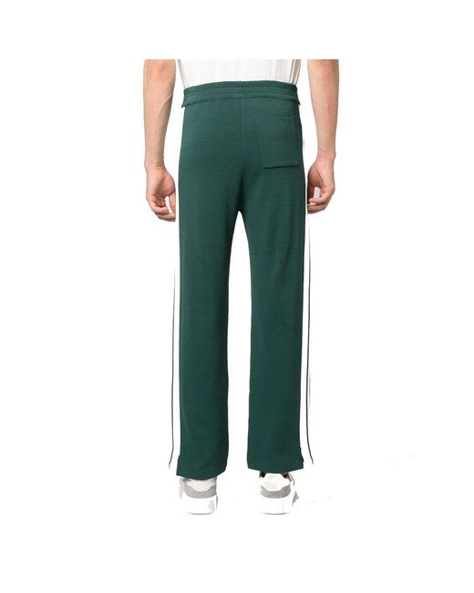 Autry Green Bicolor Nylon Joggers (workout Pants) for men