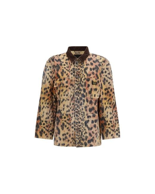 R13 Brown Multicolor Cotton Full