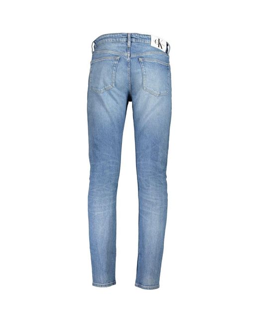 Calvin Klein Blue Light Cotton Jeans & Pant for men