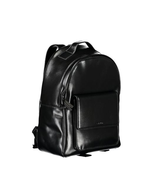 Calvin Klein Black Elegant Urban Backpack With Laptop Compartment for men