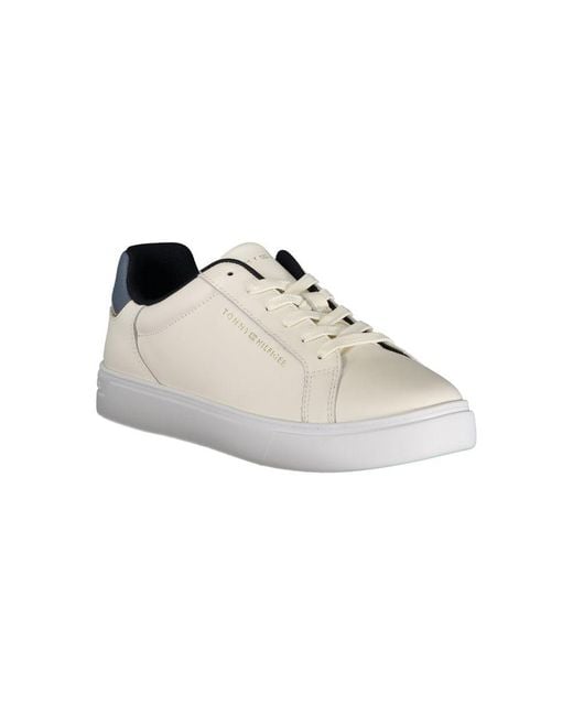 Tommy Hilfiger Natural Polyester Sneaker