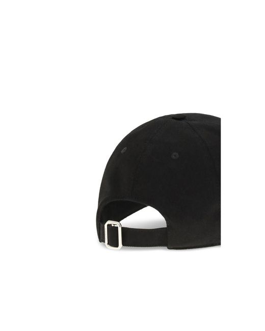 Givenchy Black Cotton Cap (baseball Hat) for men