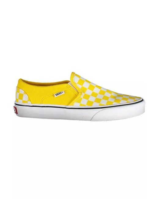 Vans Vibrant Yellow Elastic Sports Sneakers