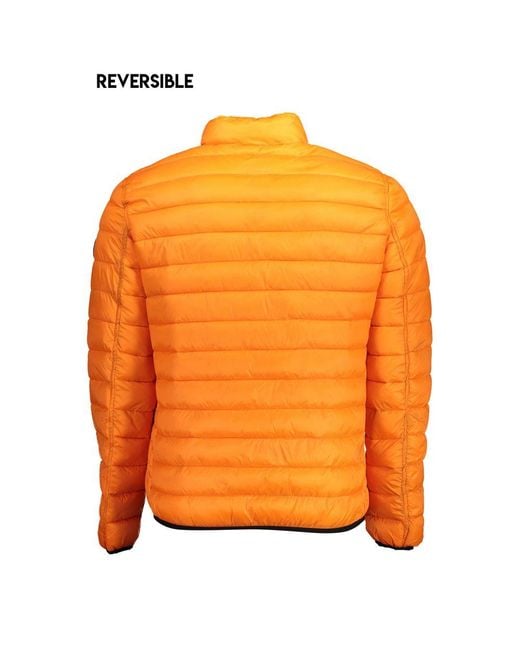 U.S. POLO ASSN. Orange Nylon Jacket for men