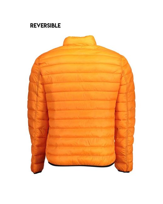U.S. POLO ASSN. Orange Nylon Jacket for men