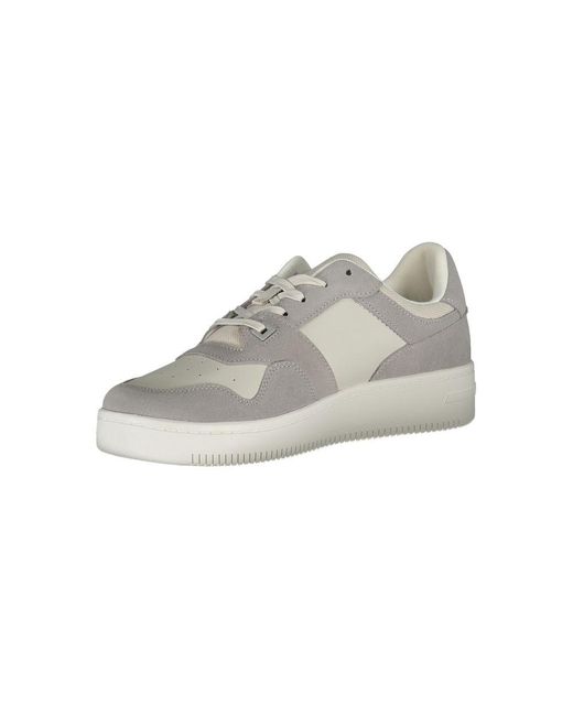 Tommy Hilfiger Gray Polyester Sneaker for men