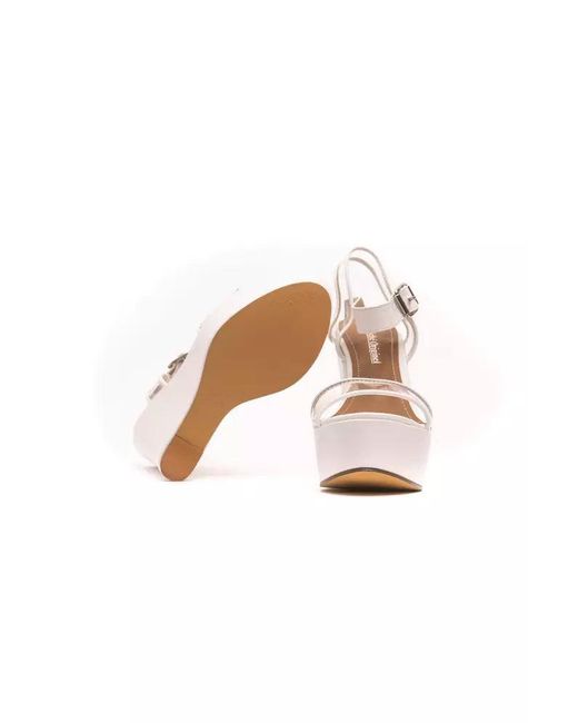Péché Originel White Polyethylene 's Wedge Sandal