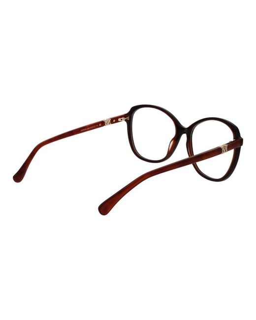 Max Mara Black Blue Plastic Glasses (frames)