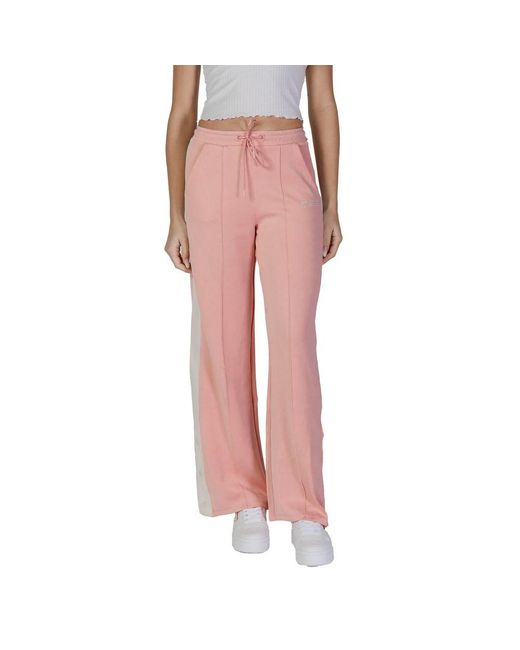 Guess Pink Multicolor Polyester Jeans & Pant
