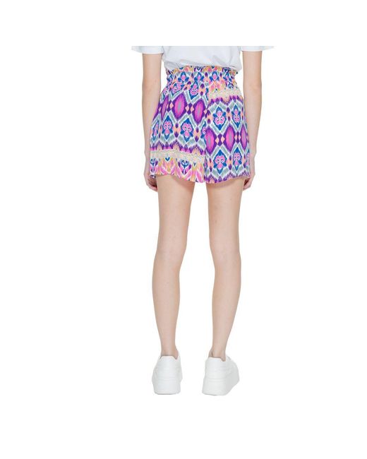 ONLY Blue Recycled Polyester Short