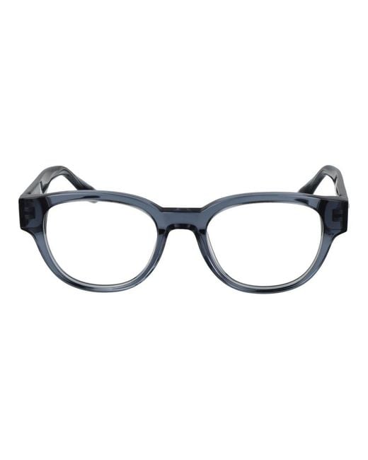 Trussardi Blue Acetate Glasses (frames) for men