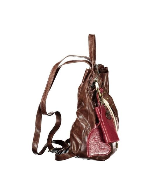 Desigual Brown Polyurethane 's Backpack