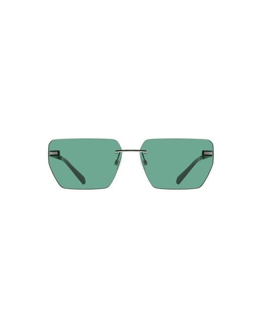 Calvin Klein Green Verde Metallo Sunglasses for men