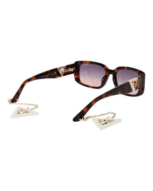 Guess Brown Acetate Sunglasses