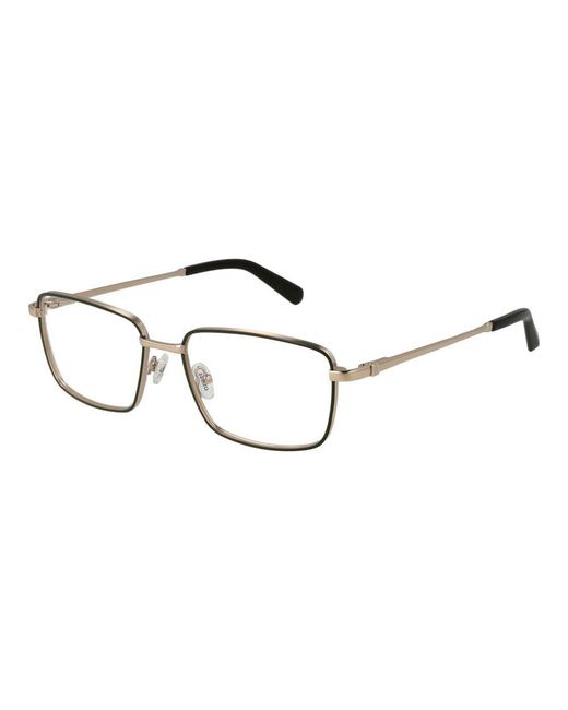 Guess Metallic Bicolor Metal Glasses (frames) for men