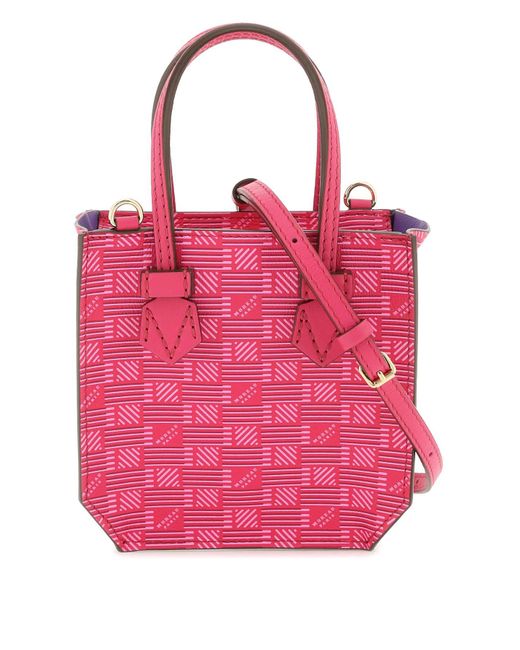 Moreau Paris Pink 'brégançon' Mini Bag