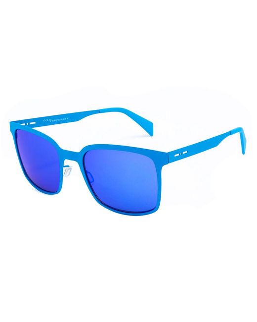 Italia Independent Blue Metal Sunglasses for men