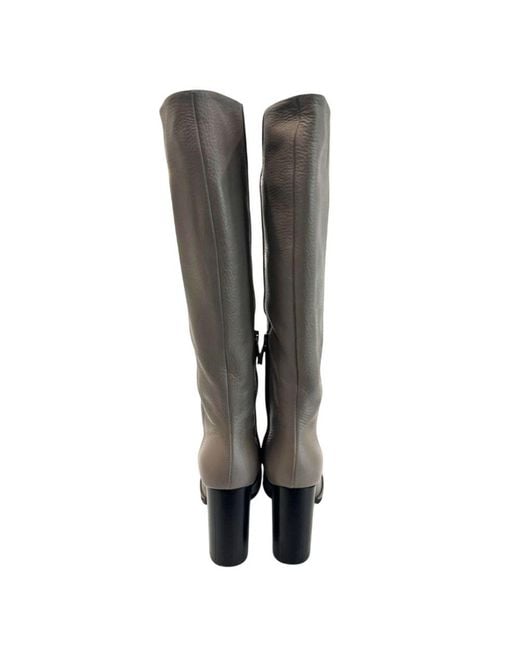 Borbonese Brown Leather Boot
