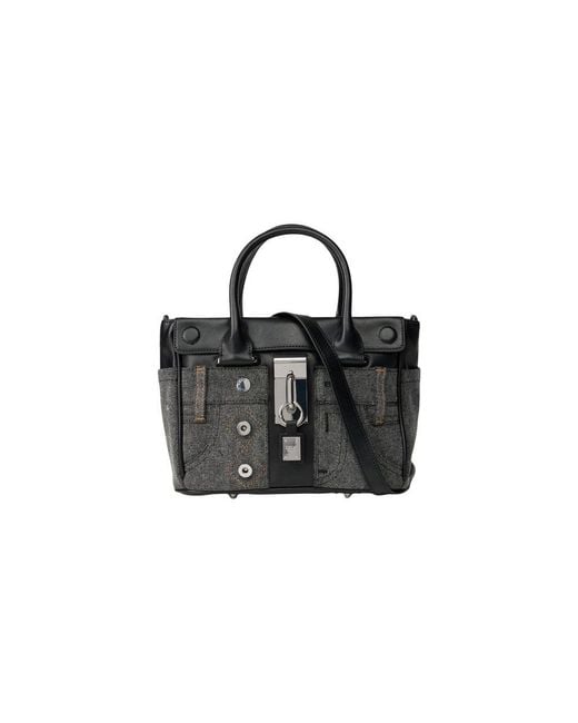 Replay Black Polyethylene Handbag