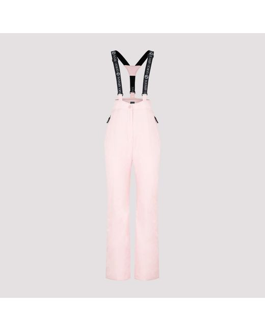 Giorgio Armani Chalk Pink Polyester Trousers