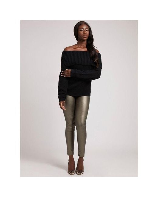 Guess Black Polyester Sweatshirt