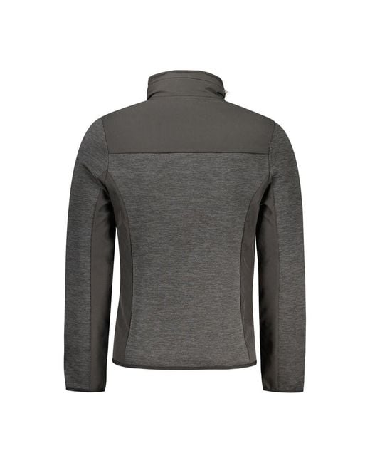 Norway 1963 Gray Black Polyester Men's Jacket for men