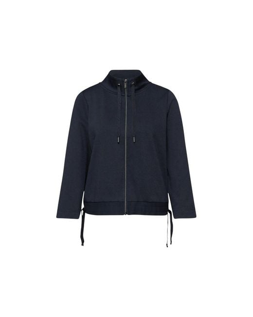 Street One Blue Polyester Sweatshirt